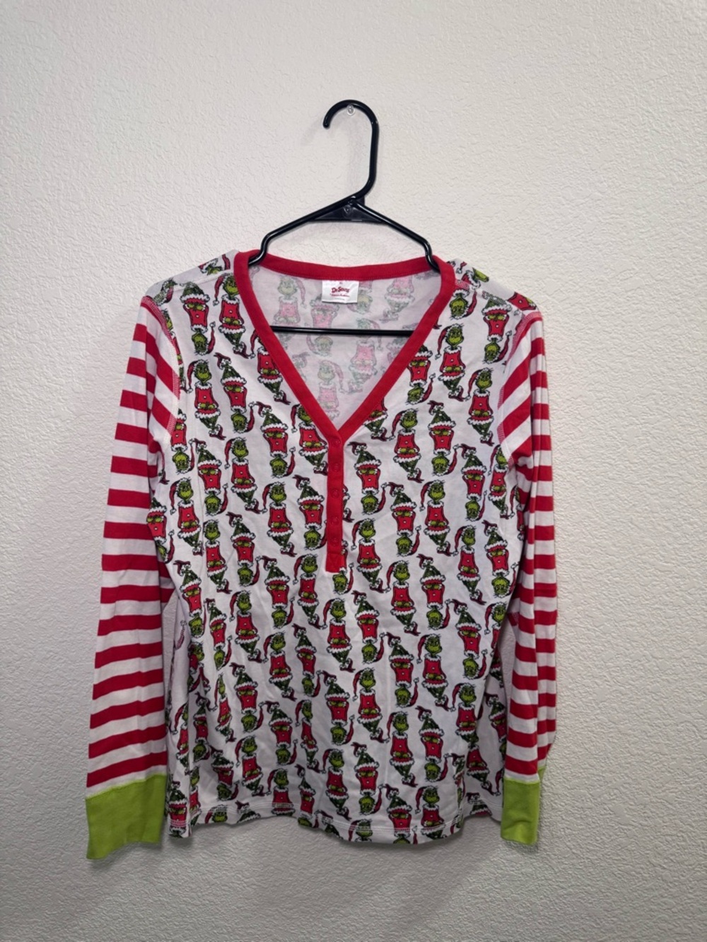 Hanna Andersson Dr. Seuss Christmas Grinch Pajama Set 100% cotton